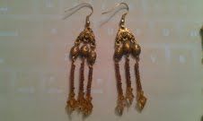 How to Make a Beaded Pair of Earrings