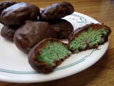 Invisible Mint Cookies