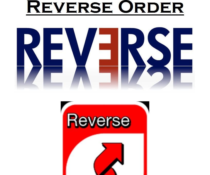 Java Code/Program - Print Words in Reverse Order