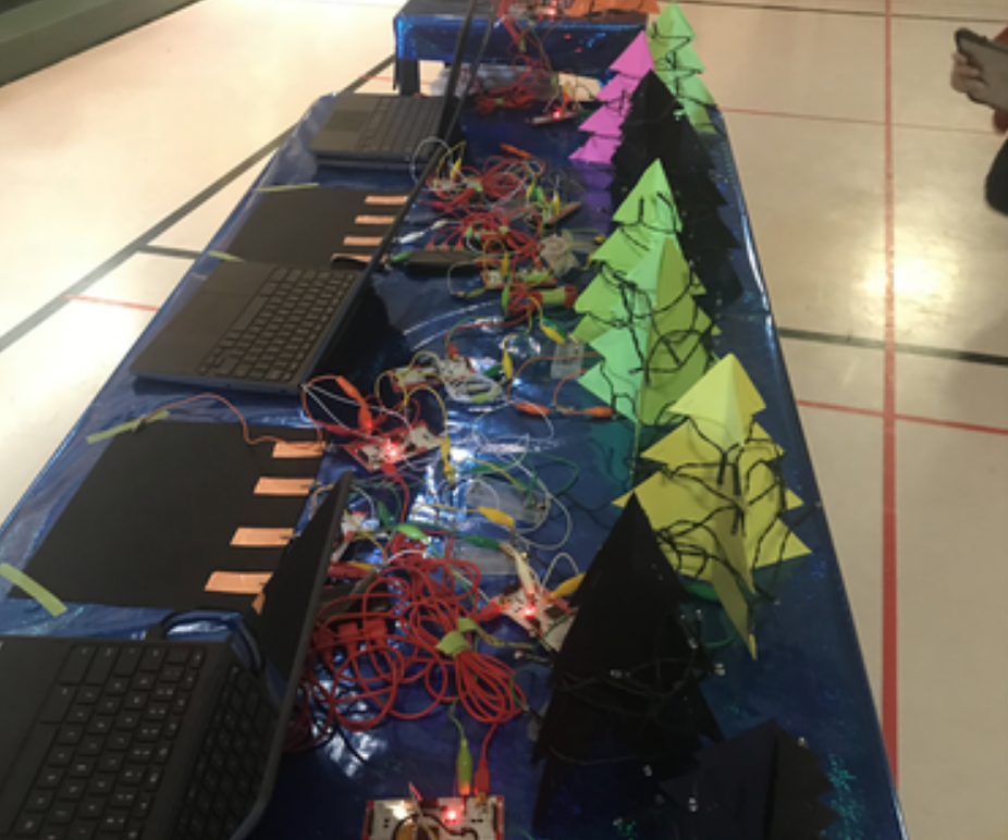 MaKey MaKey Christmas Lights!