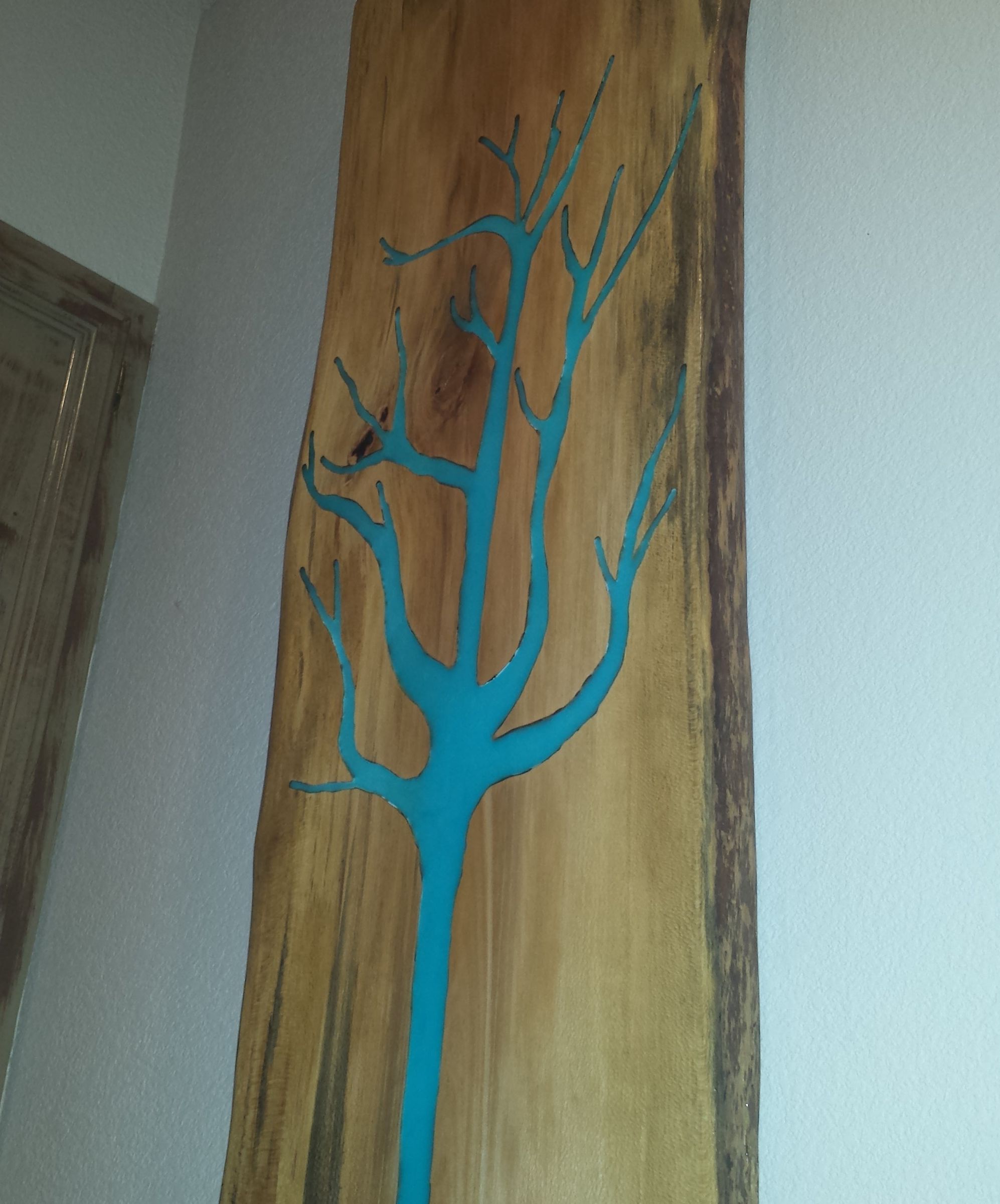 Glow Wood Tree, Wall Decor