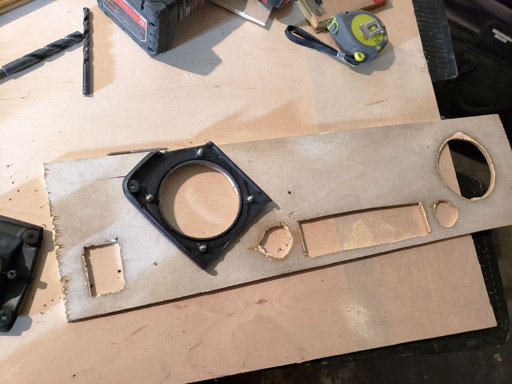 Mount the Speakers and Cut Holes for Power and Motherboard