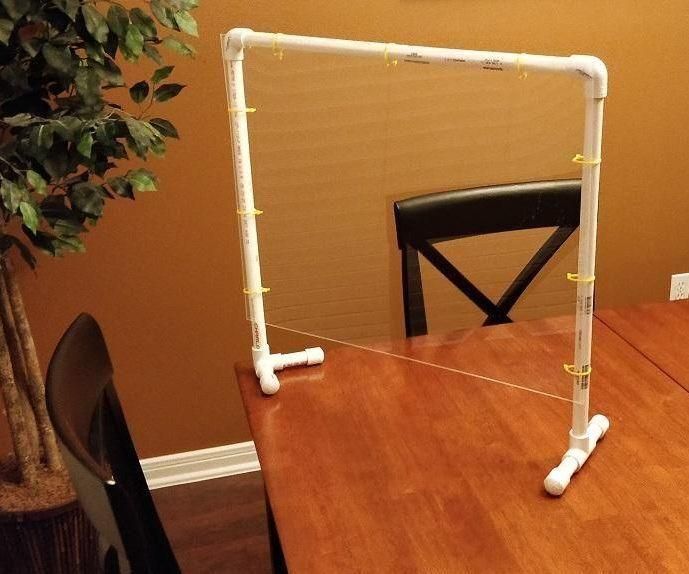 Desk Shield for Teachers 7 Steps Instructables