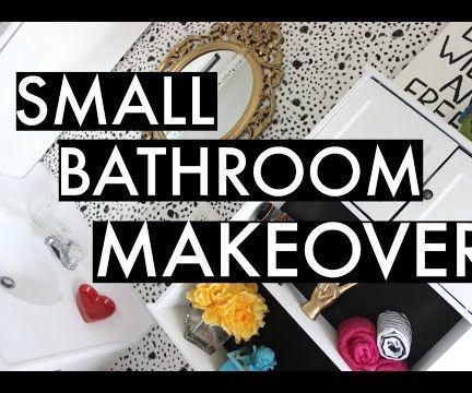 DIY Small Bathroom Makeover