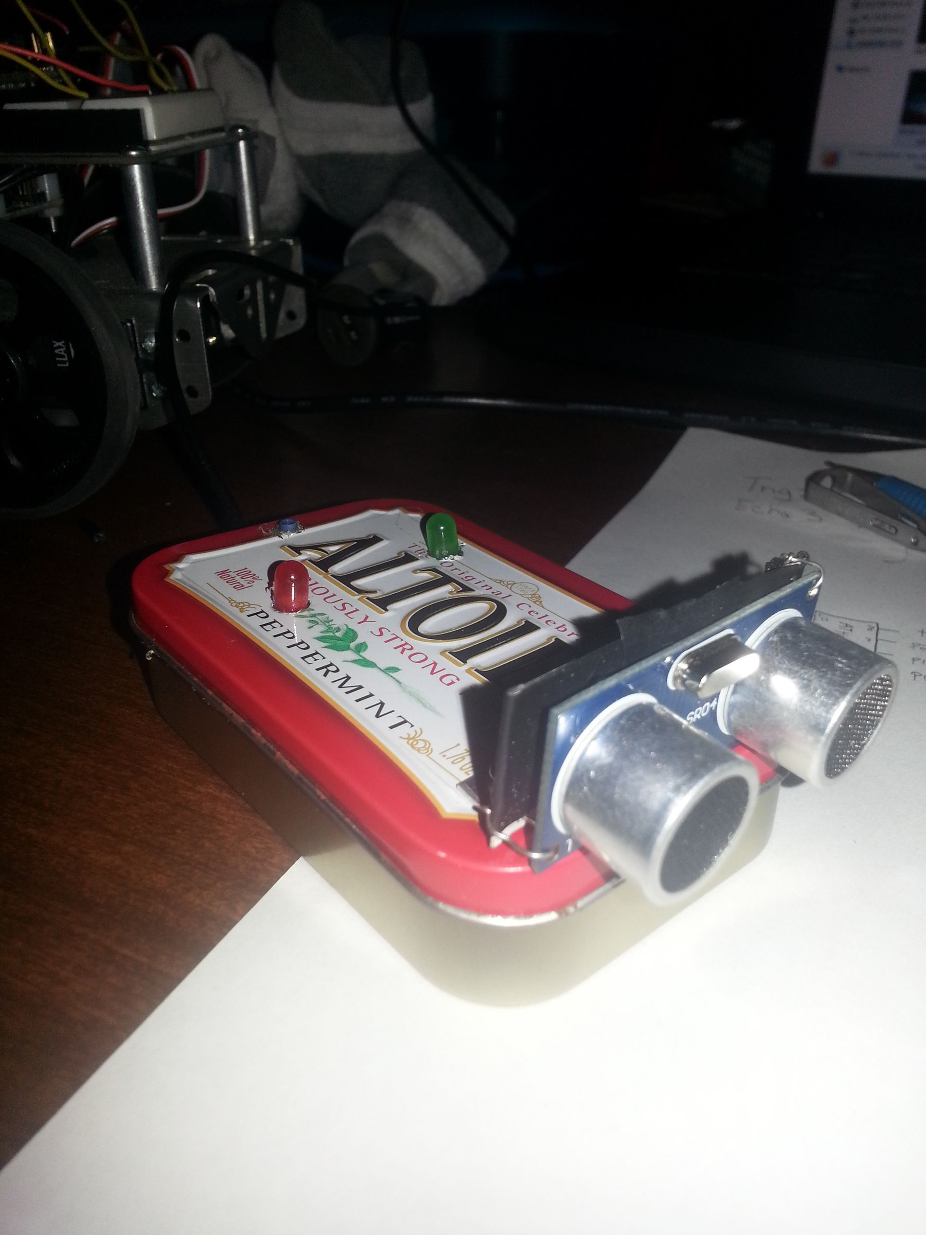 Altoid Tin Quiet Alarm