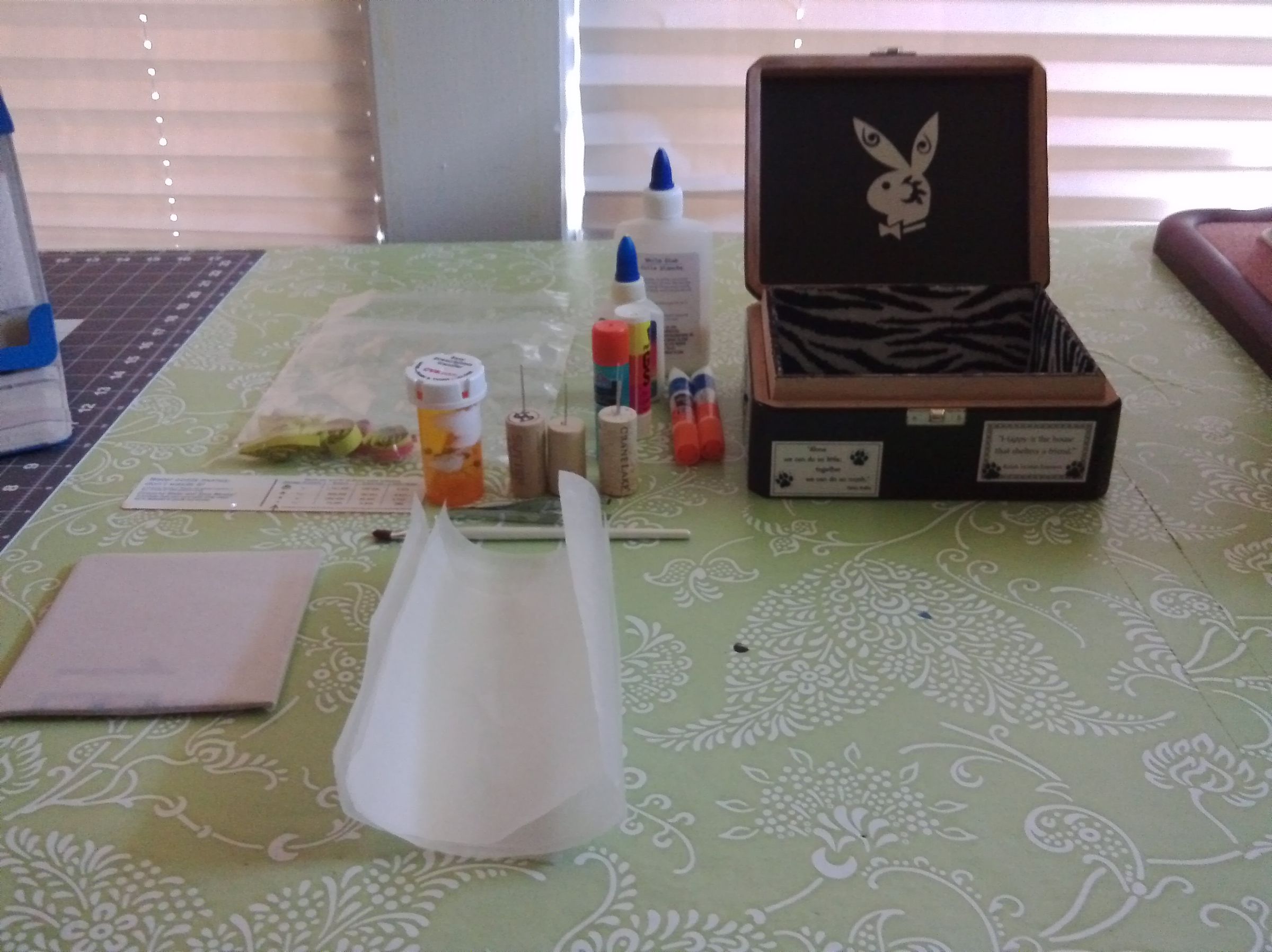 Portable Quilling Work Station