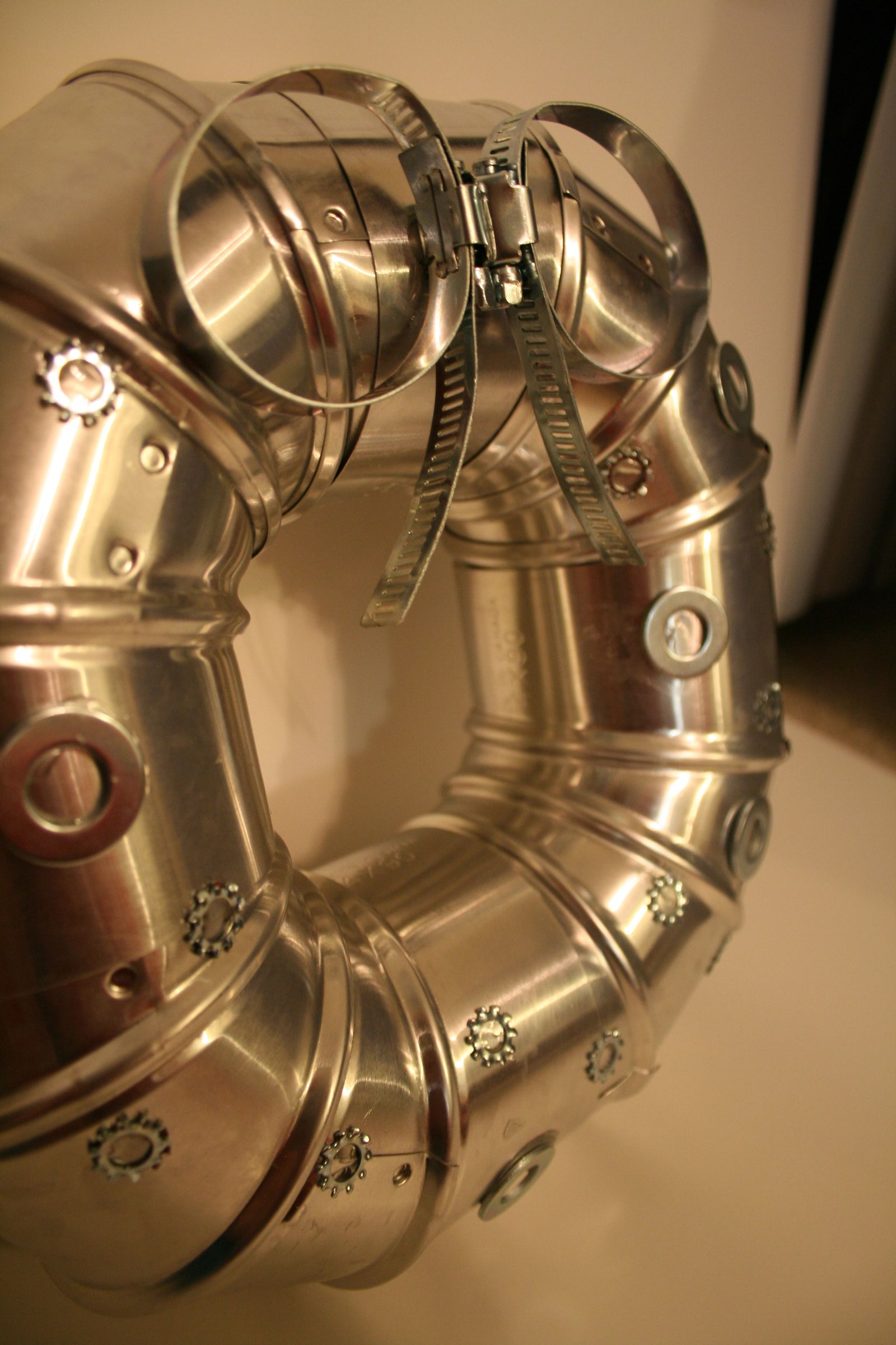 Industrial Christmas Wreath