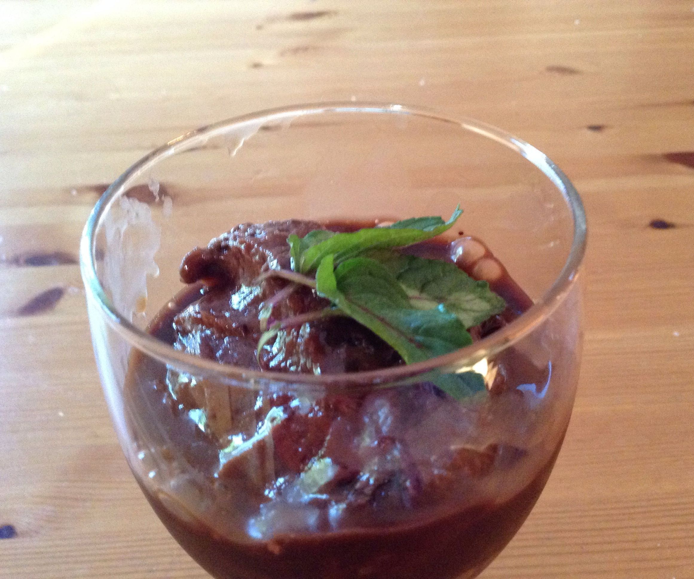 Dairy Free Frozen Chocolate Dessert  