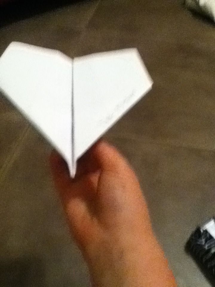 The Pro-racer Paper Airplane