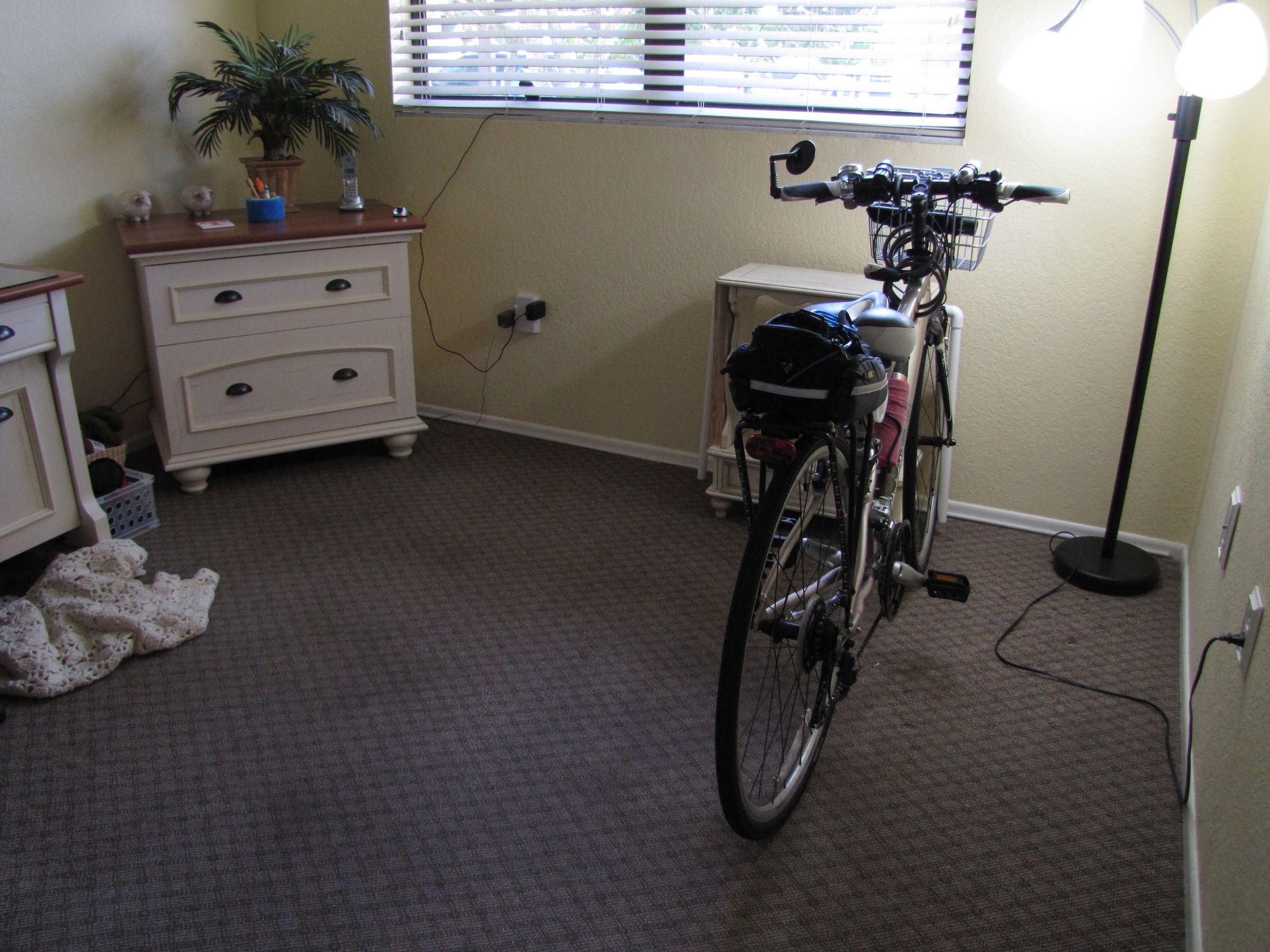 Bike Stand and Bright Rear Led Lights