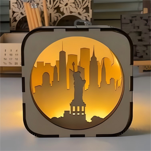 How to Make New York Bedside Lamp | Laser Cut | Landmark,Lighting