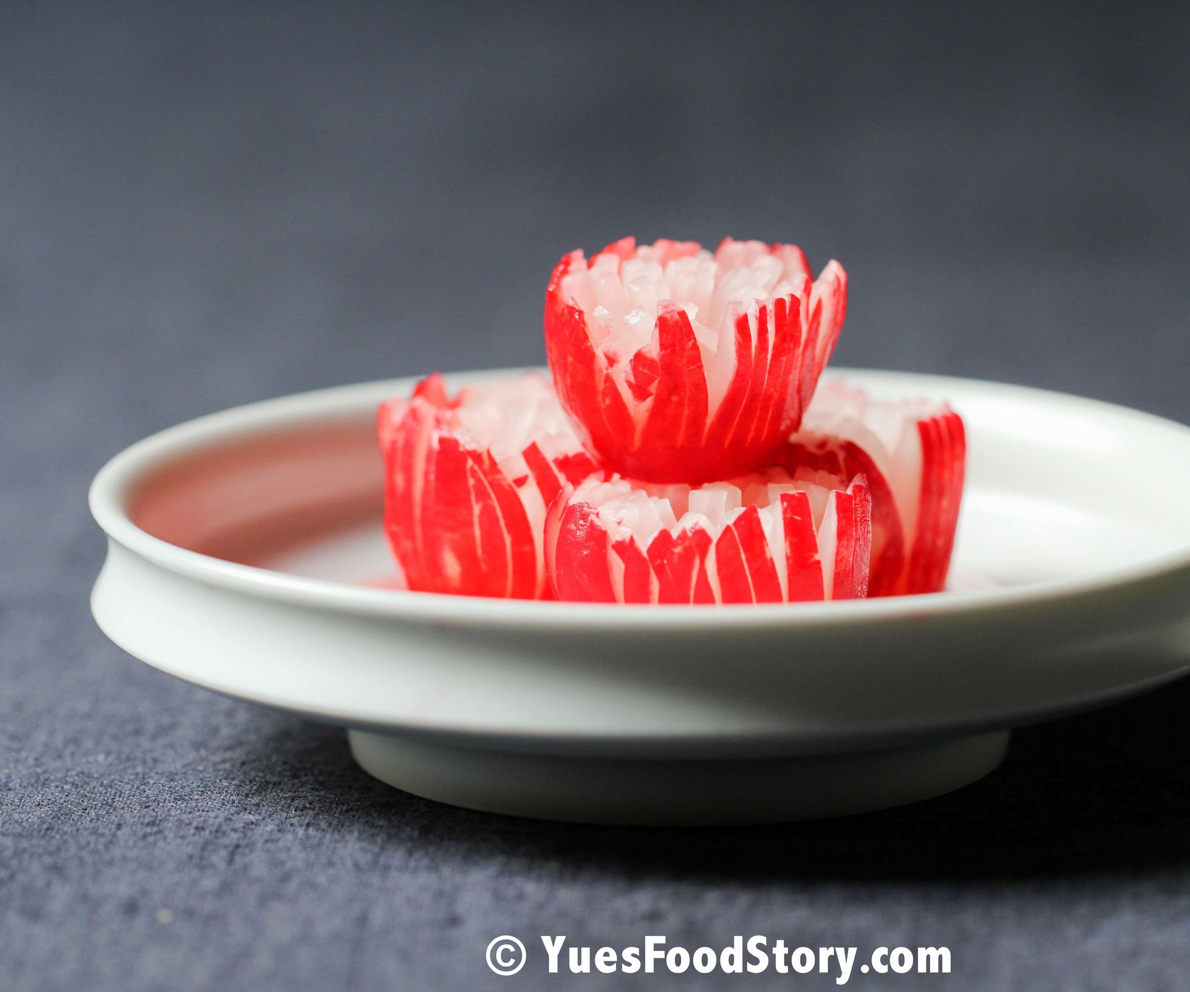 Chinese Pickled Cherry Radish Flower