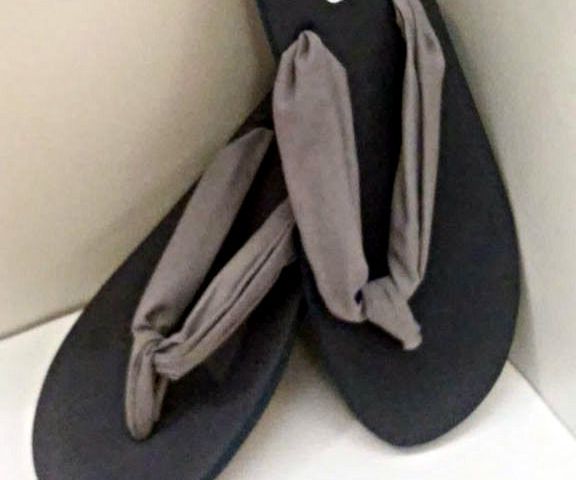 Easy Fabric Flip Flops