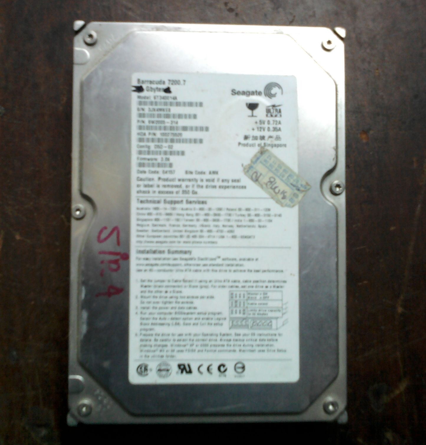 Turn Your Junk Hard Disk Into a Tool Grinder