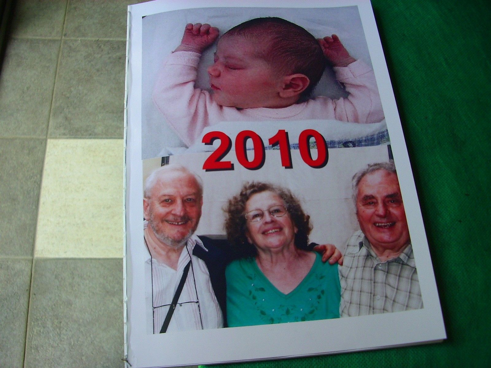 How I Bind My Personal Diary for 2010 (C�mo Encuadern� Mi Diario Personal Para El 2010)