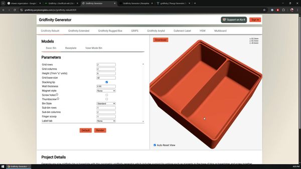 Gridfinity Generator Mesh Build Your Own Gridfinity Storage System : 6 Steps (with Pictures ...