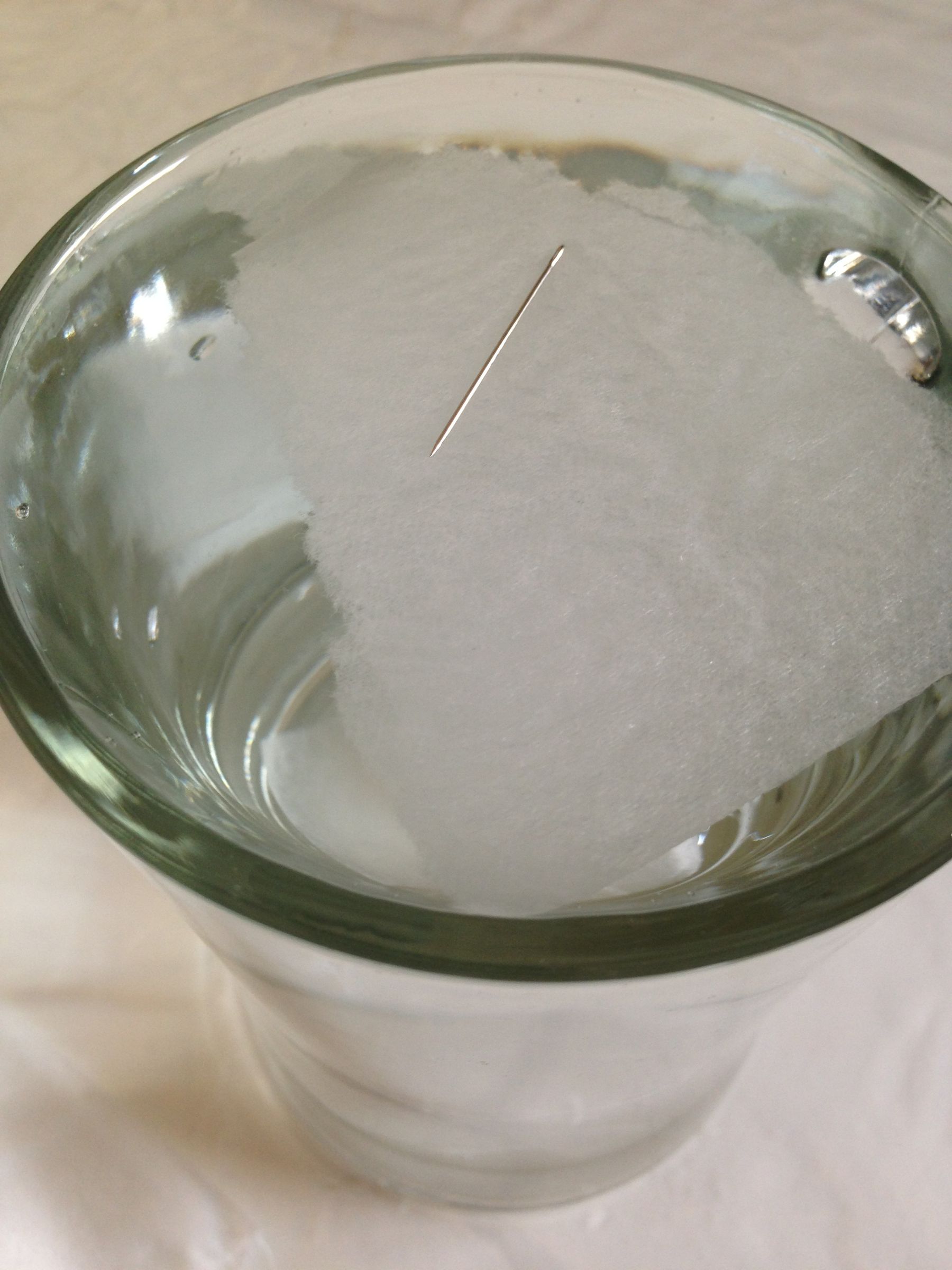 Needle Floating on the Surface of the Water Instructables