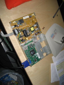 Stripping the LCD Screen