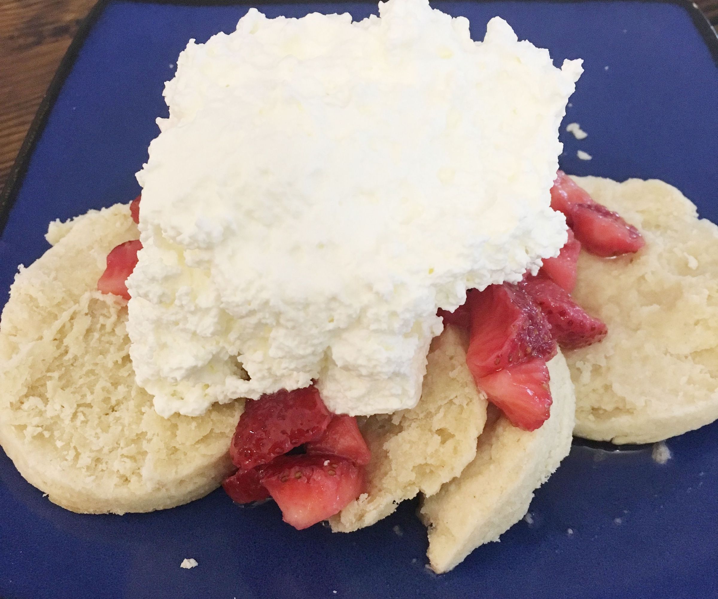 Homemade Strawberry Shortcake