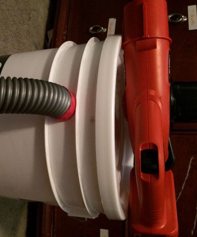 Homemade cordless shop vac 