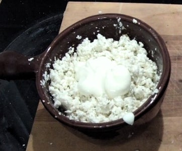 Prepare the Whey/milk