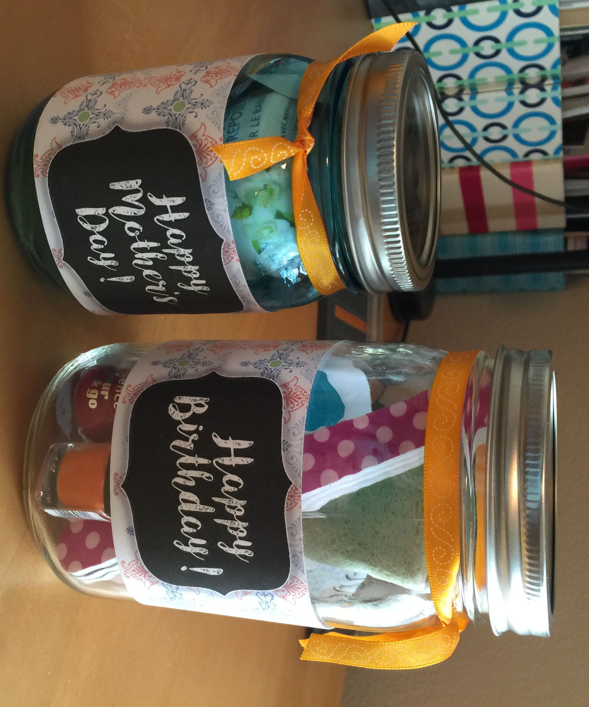 Mason Jar Gift Baskets