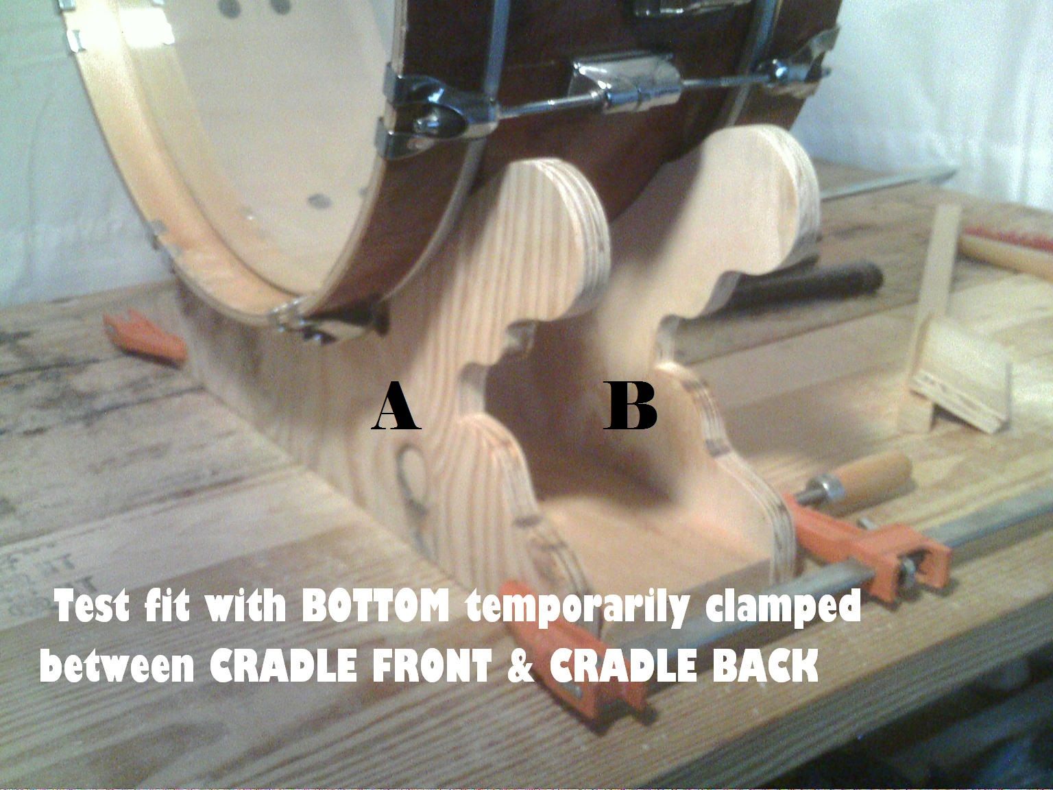 Bass Drum Cradle 6 Steps Instructables