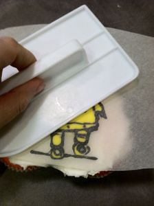 Frozen Buttercream Transfer