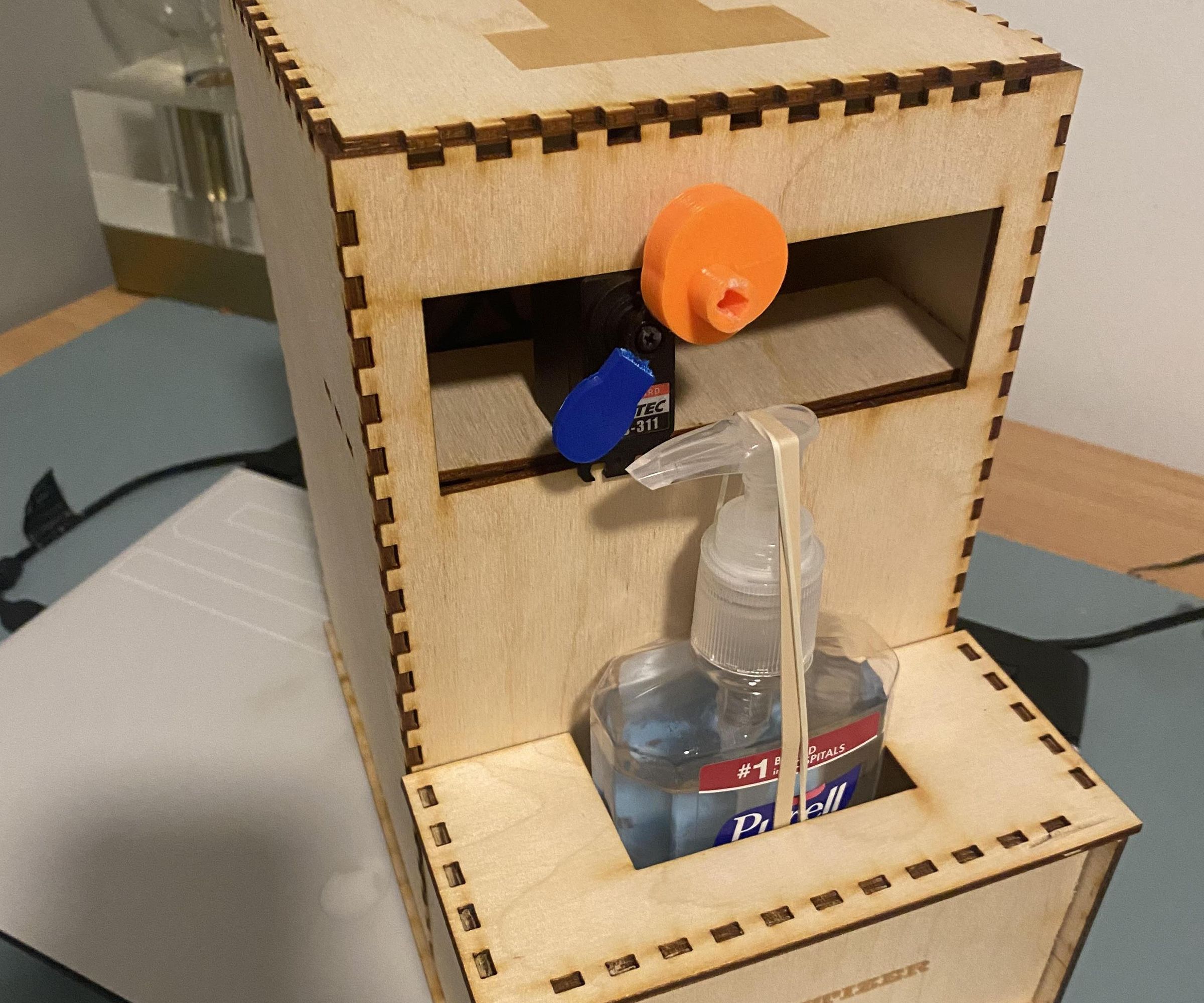 Scanitizer (Hand Sanitizer With a Card Reader)