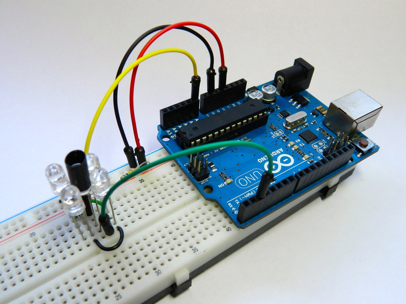 Simple IR Proximity Sensor With Arduino : 5 Steps (with Pictures ...