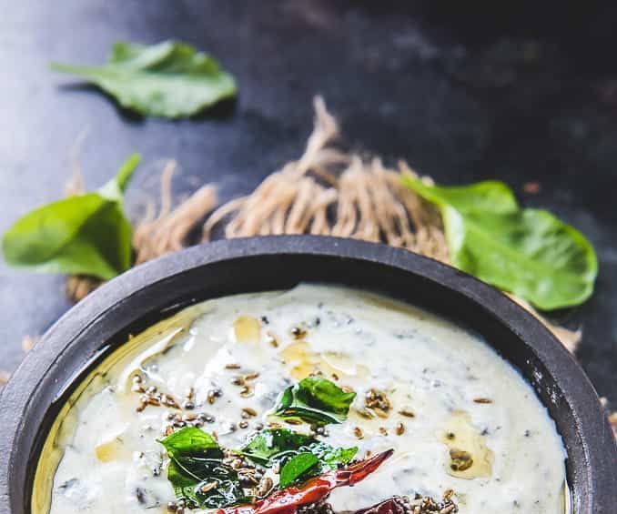 Palak Raita (Spinach Youghurt)
