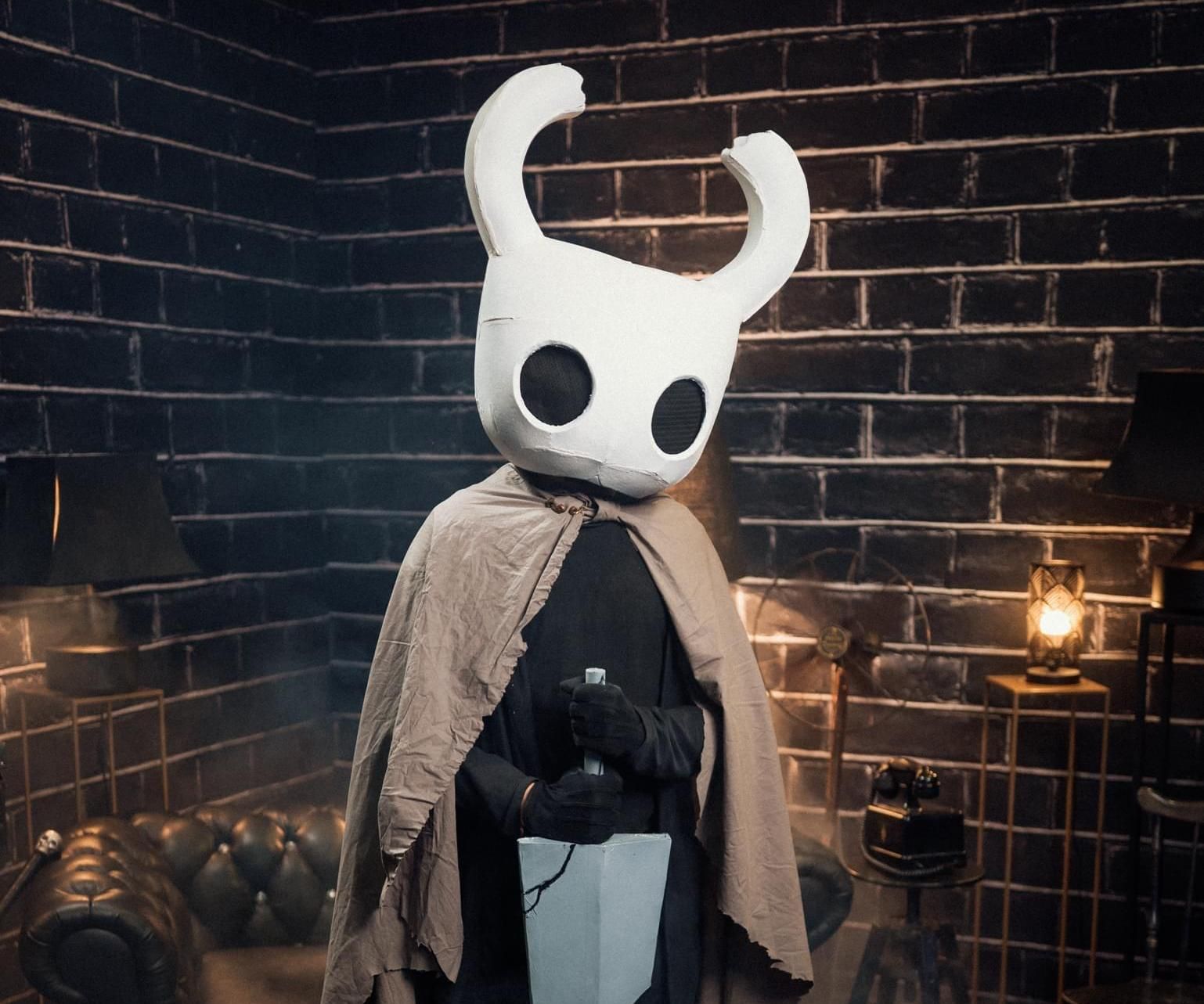 Hollow Knight Cosplay - Helmet & Nail Template
