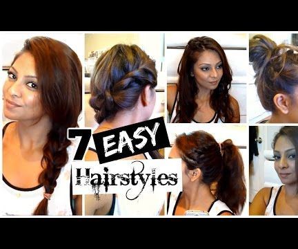 7 Easy Heat-less Hairstyles 