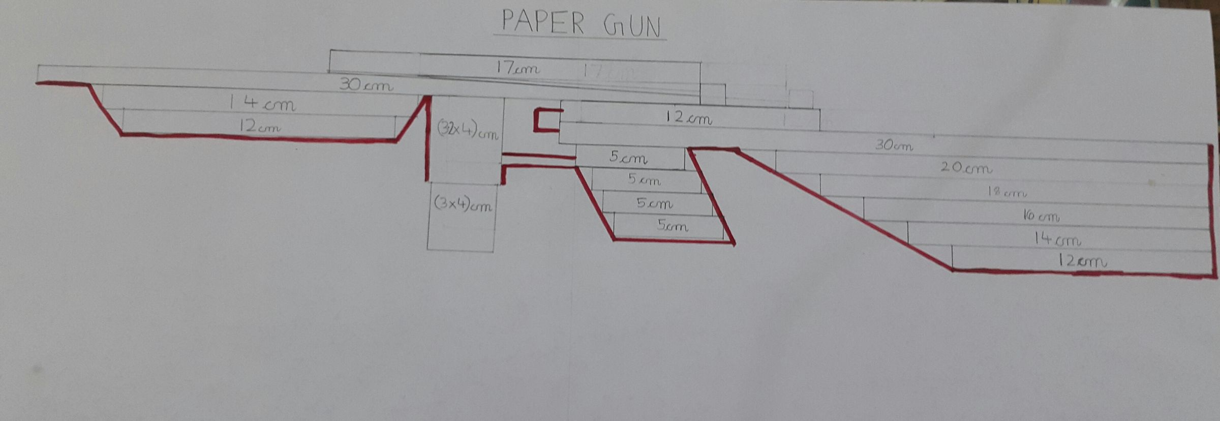 Paper Gun That Shoots Paper Bullets : 15 Steps - Instructables