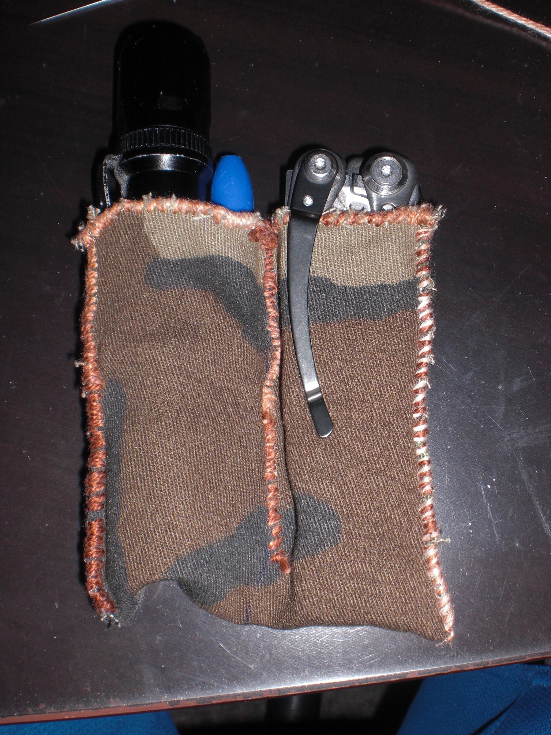Pocket Torch and Multitool Sheath