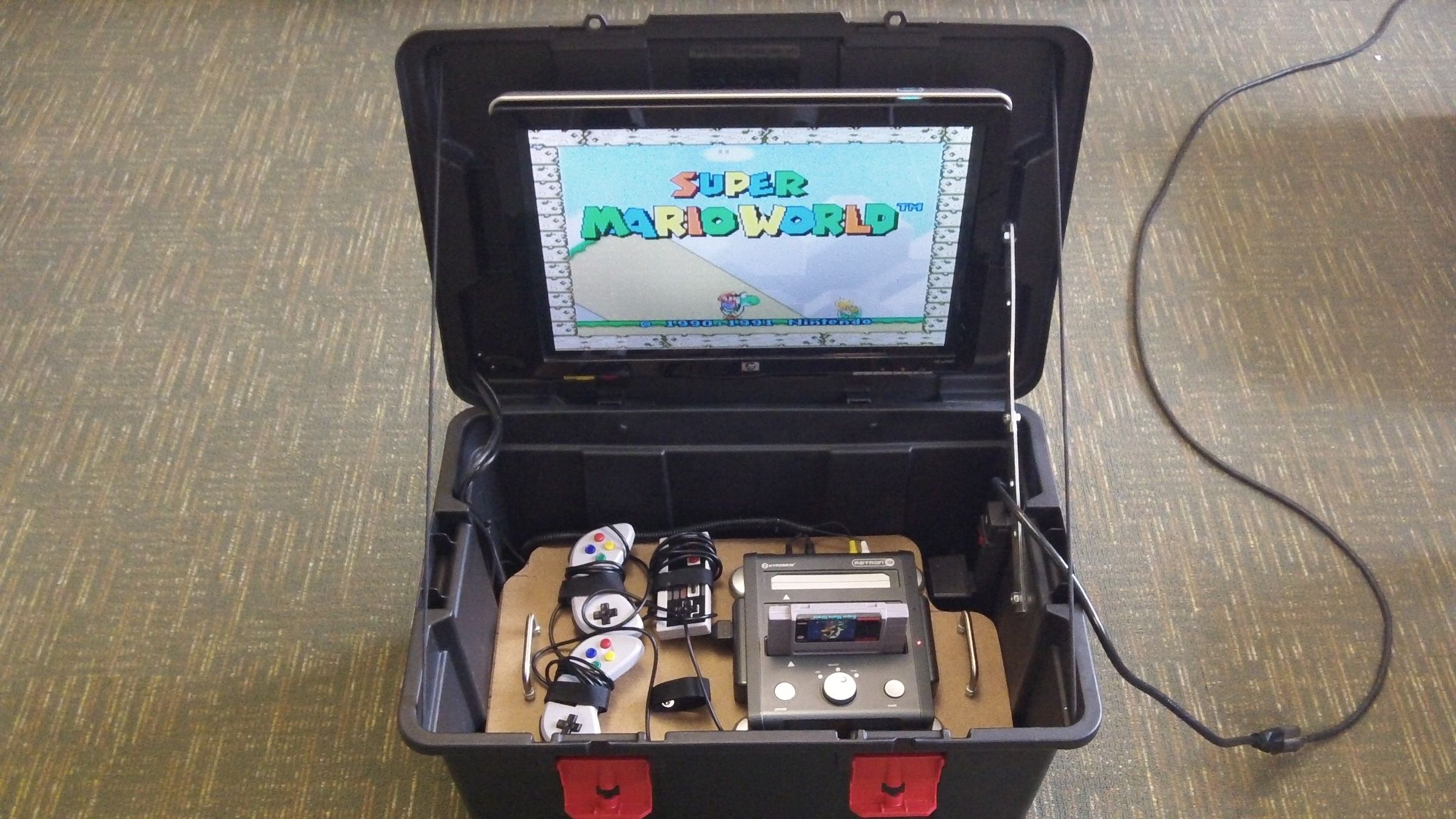 Portable Game System Box: Built for < $30