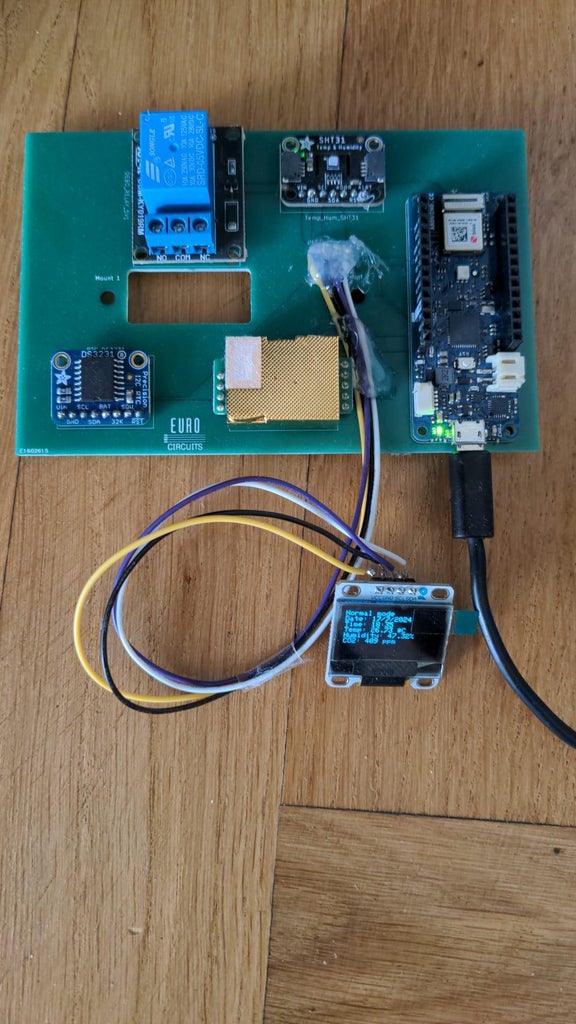 Build Your Own Smart Thermostat (Open Source) : 7 Steps (with Pictures ... Circuit Diagram