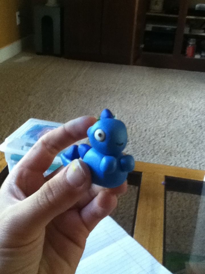 Polymer Clay Dino