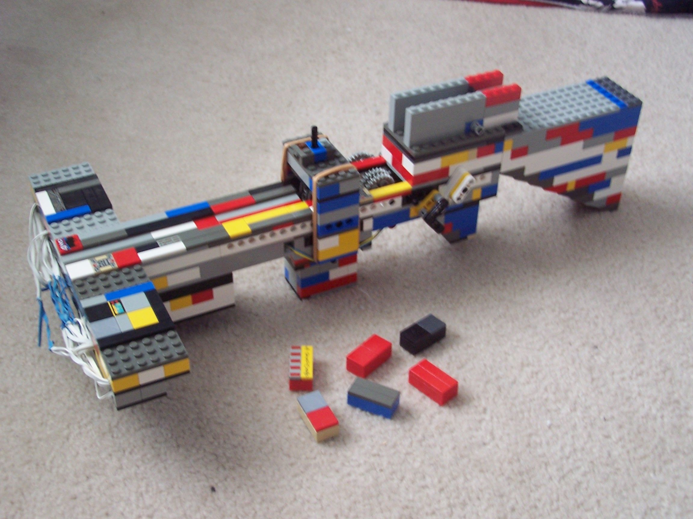 The C4.1 Lego Semi-Automatic Crossbow