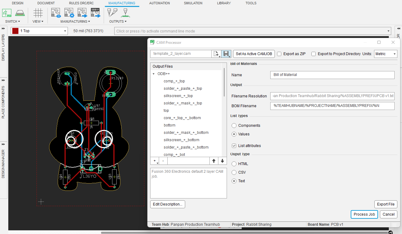 DIY Mini Rabbit Bell With Fusion Electronics : 11 Steps (with Pictures ...