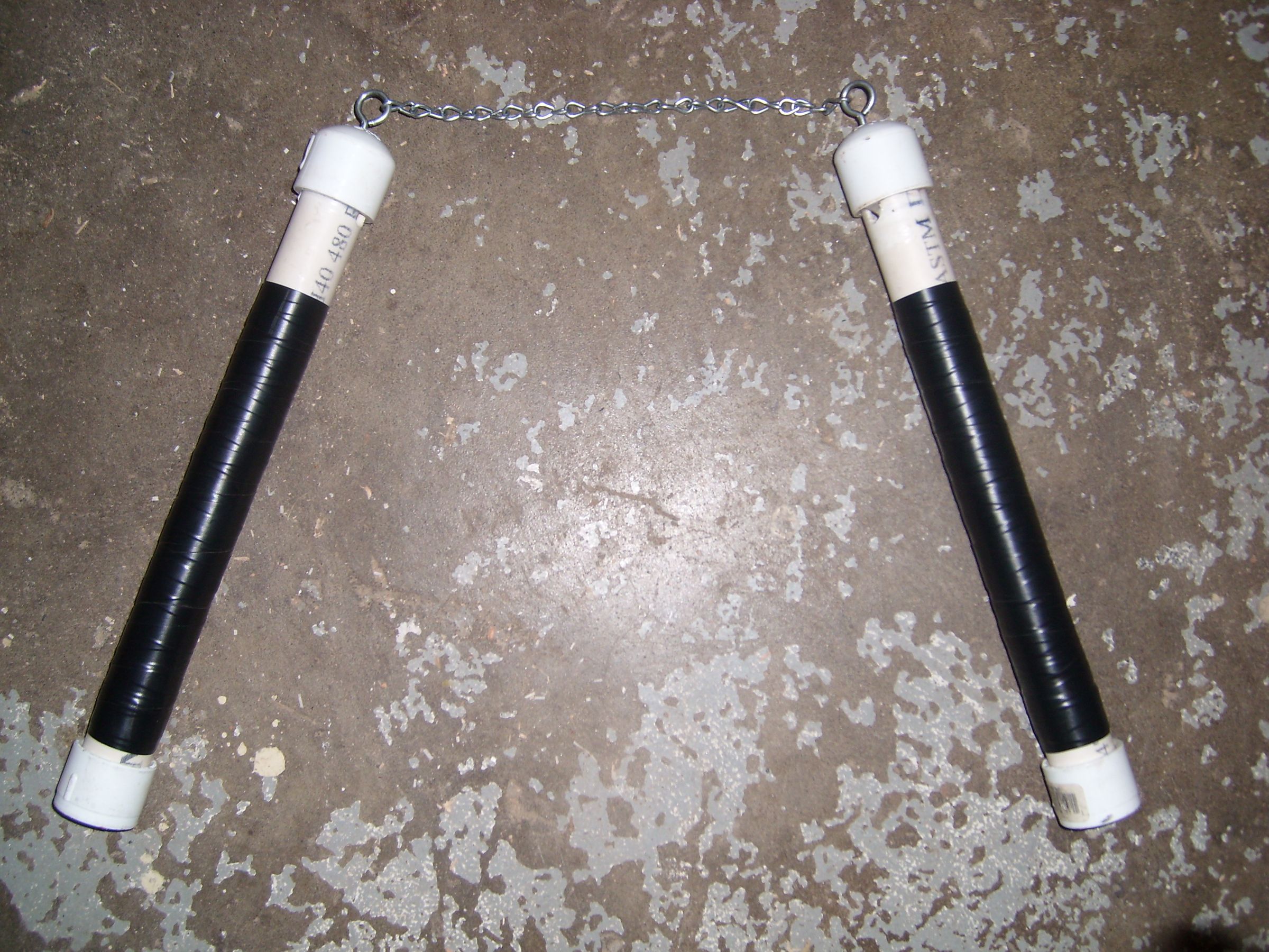 Amazingly Easy to Make PVC Nunchucks for Under $10