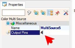 In Visuino Set Components