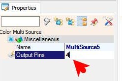 In Visuino Set Components