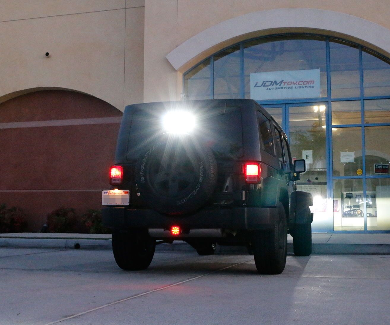 Easy Install Jeep Wrangler Rear LED Pod Light