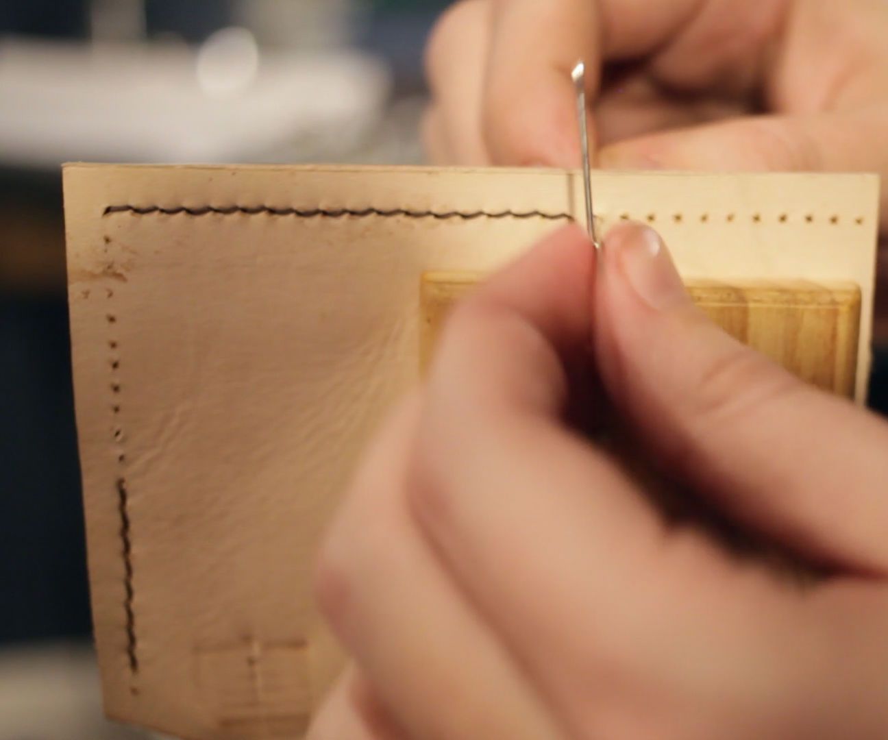 A Basic Guide to Stitching Leather