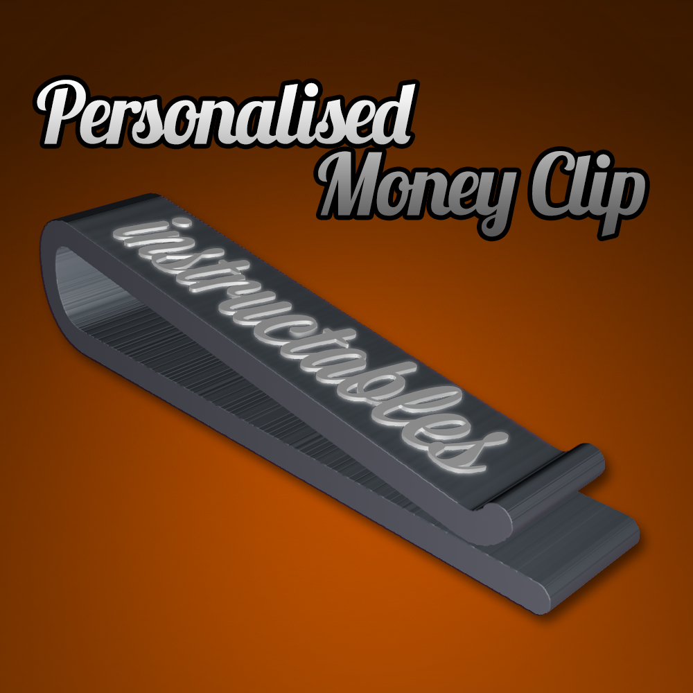 Personalised Money Clip