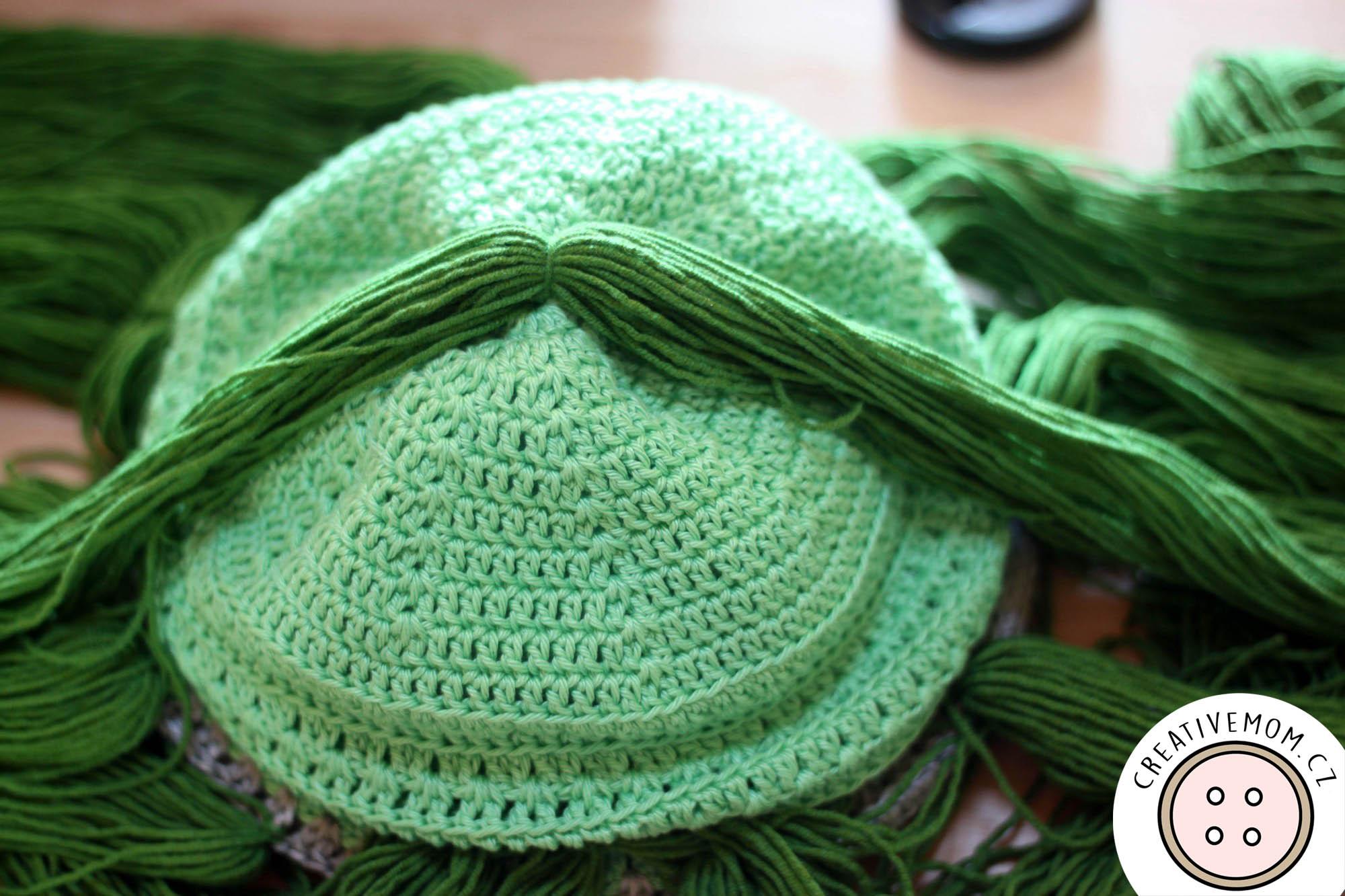 How to Make Yarn Wig Te Fiti Costume 6 Steps (with Pictures