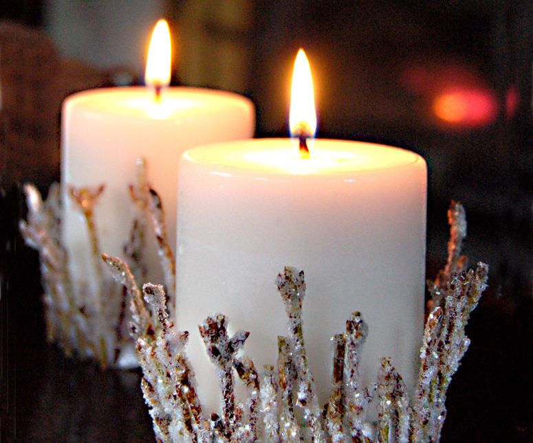 Twinkling Twig Candle Holder
