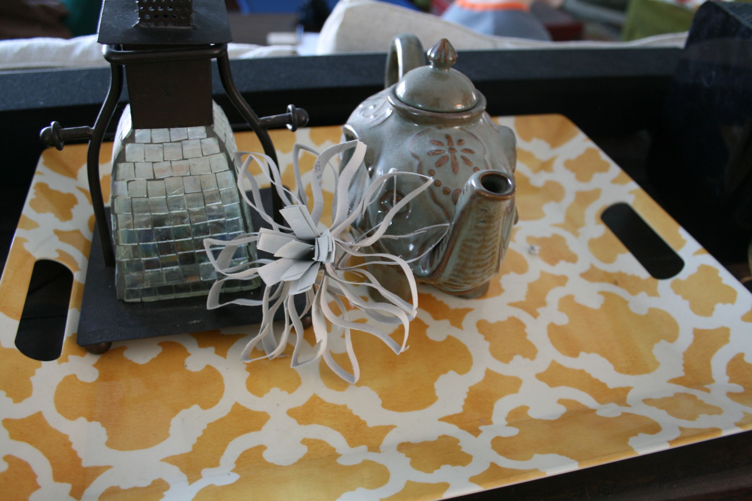 Decorative Cardboard Tube Flower 4 Steps Instructables