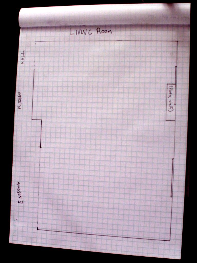 Graph Paper Room How To Draw A Room On Graph Paper